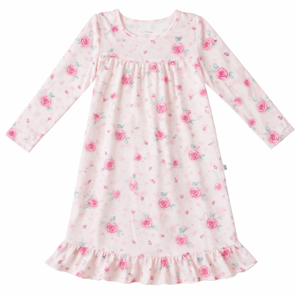 SWEET BAMBOO L/S Boho Dress - Sweetness