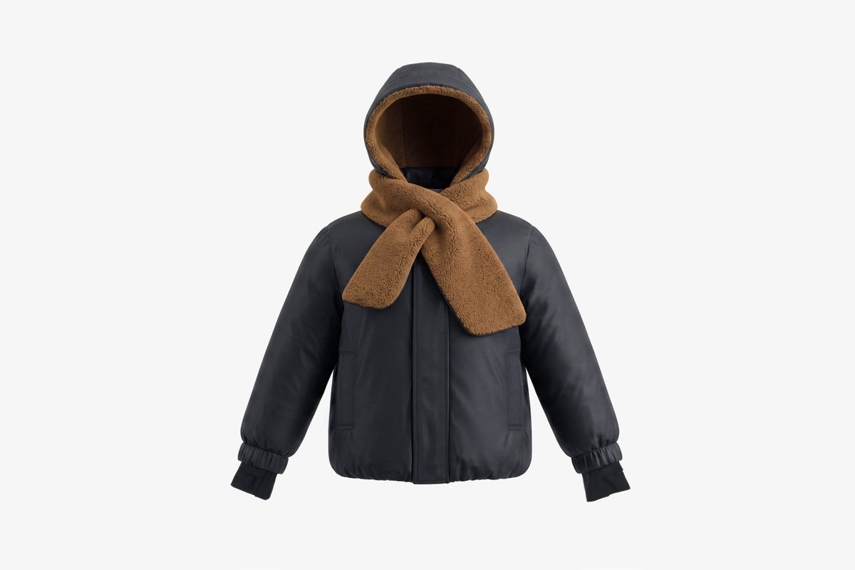 PRAMIE Girls Shawl Jacket Tan/ 2638T AW26