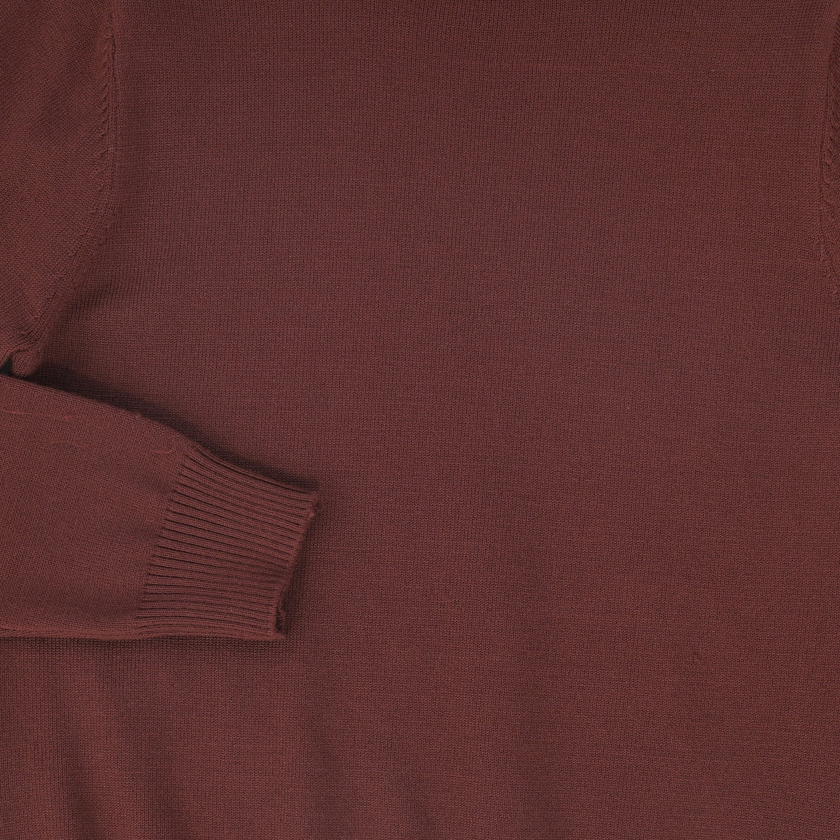 BACE BURGUNDY SOLID KNIT TURTLENECK AW26 29458