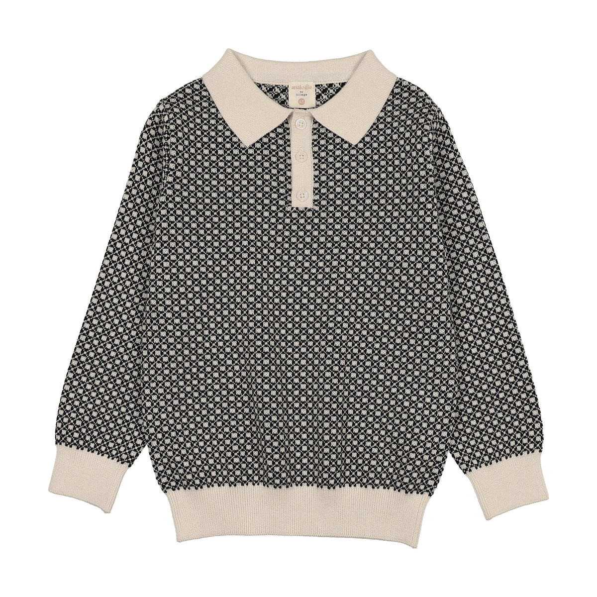 Lil Legs HEIRLOOM KNITS BOYS COLLARED SWEATER AF26S544-T AW26