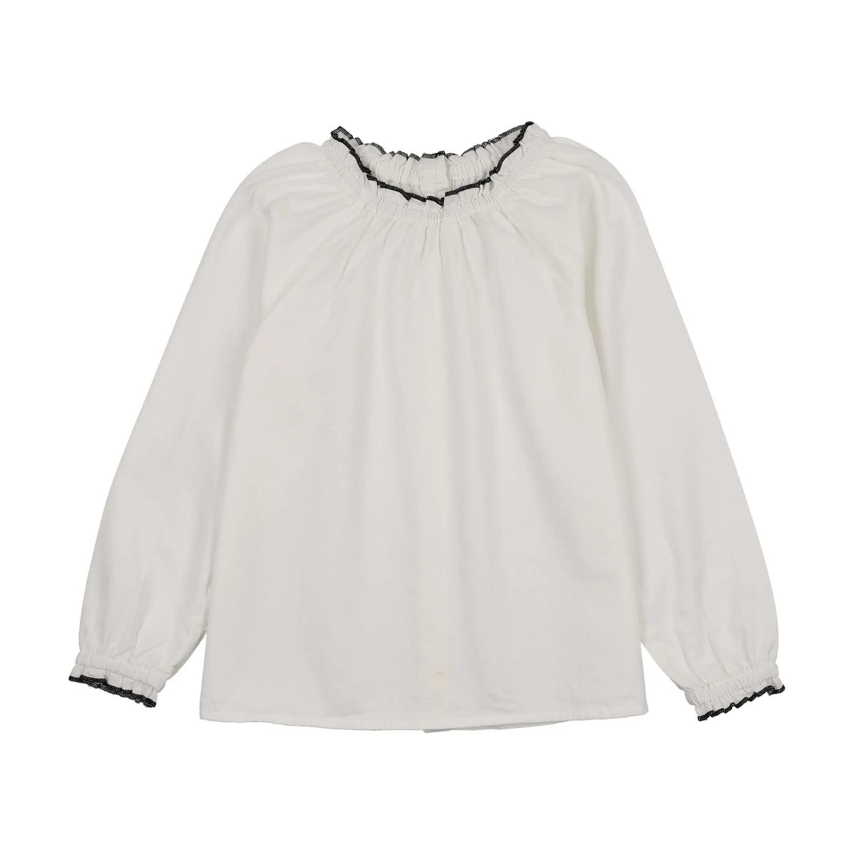 Lil Legs RUFFLE TRIM BLOUSE AF26T727-K AW26