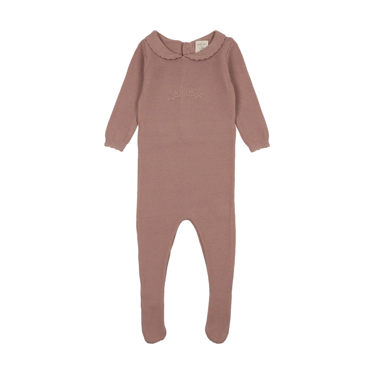 Lil Legs KNIT EMBROIDERED FOOTIE AF26S315A AW26
