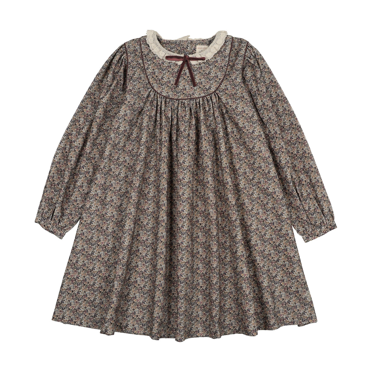 Lil Legs HOME GARDEN LACED TRIMMED DRESS AF26D221-K AW26