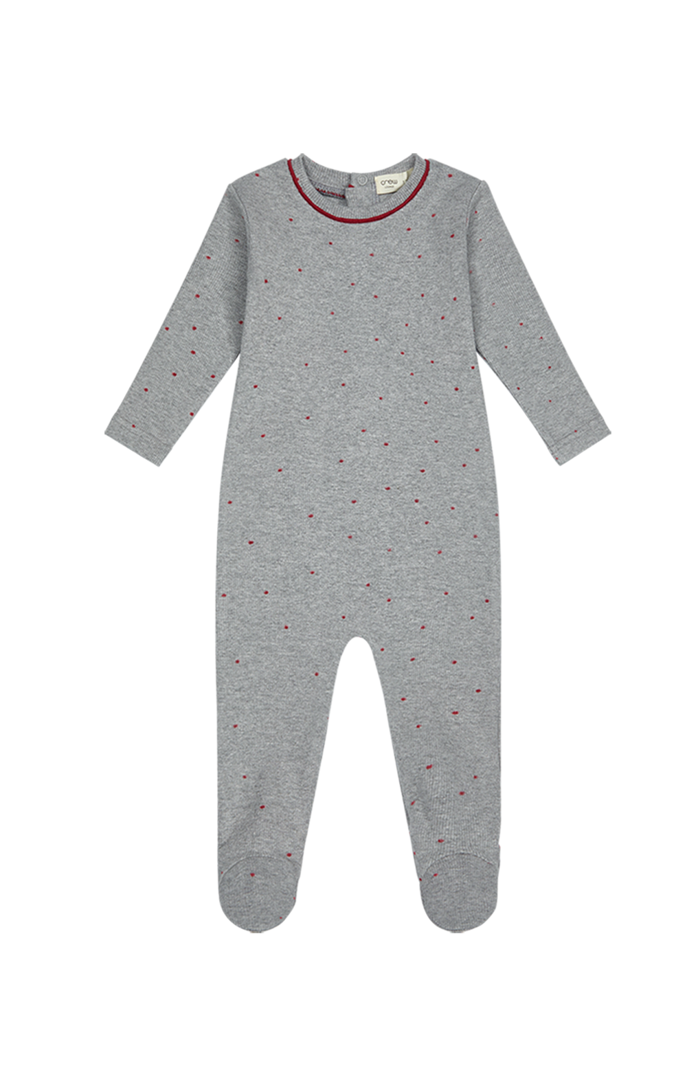 Crew Kids Polka Dot Lounge Footie SG3216 AW26