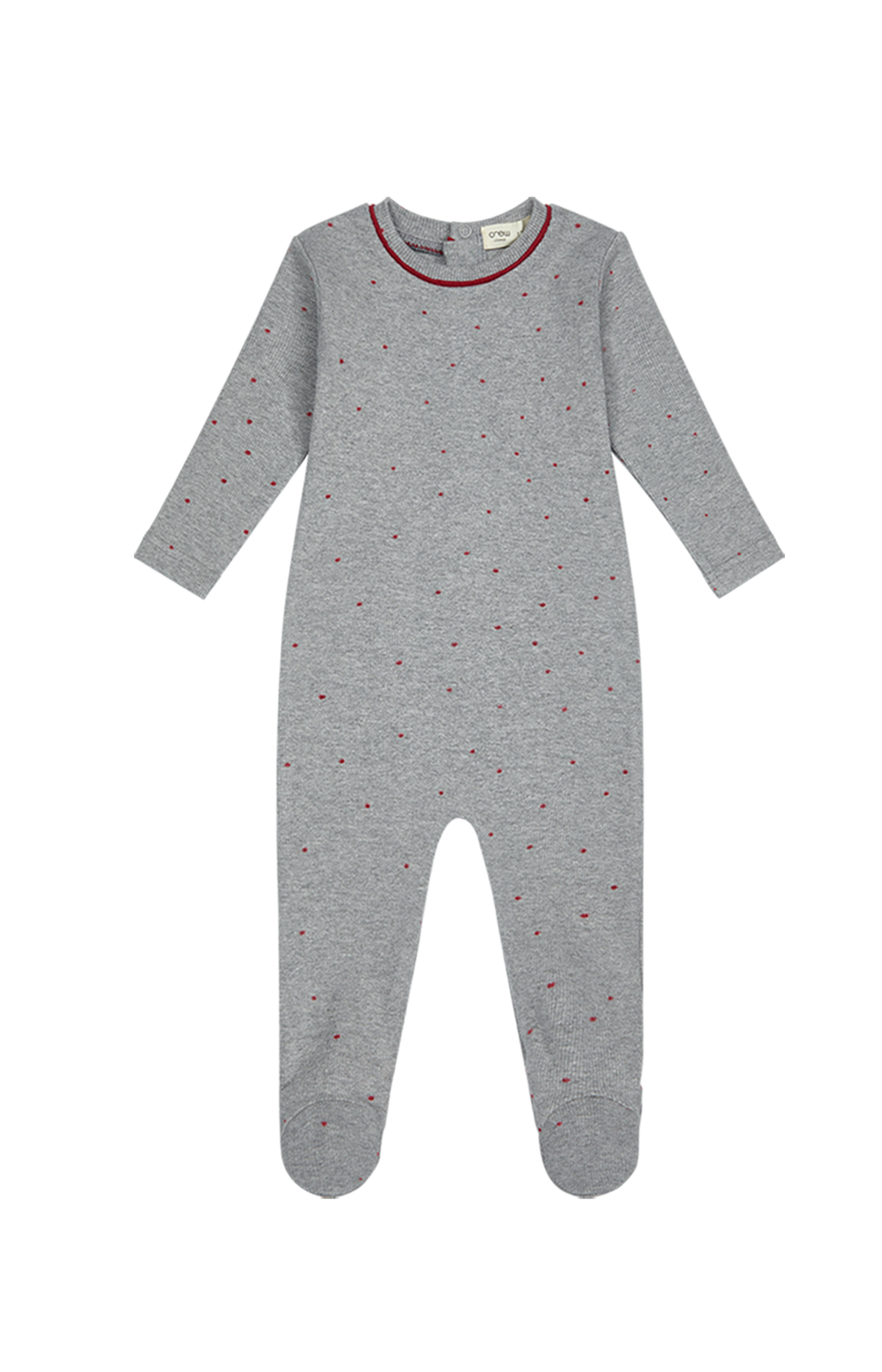 Crew Kids Polka Dot Lounge Footie SG3216 AW26