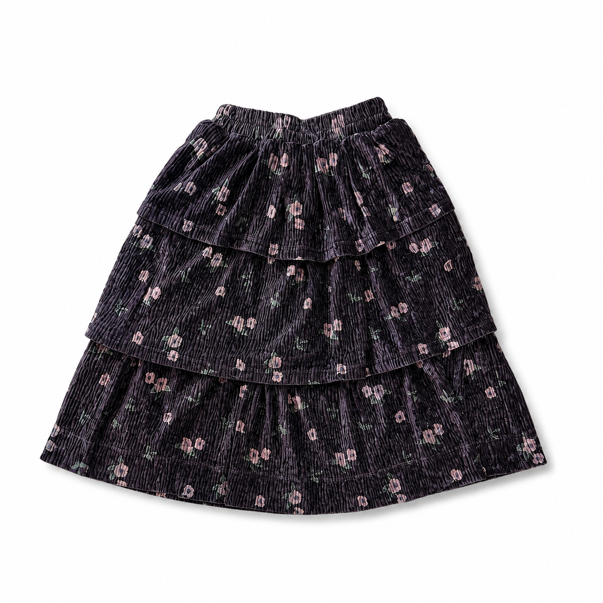 teela Crushed Floral Skirt 23-222 AW26