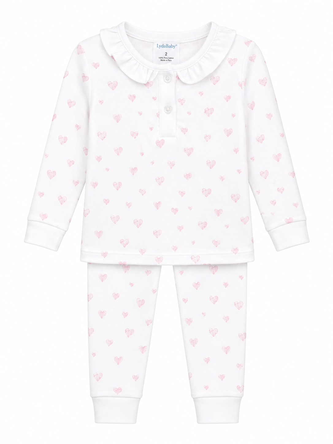 LYDA BABY AMOUR 2 PIECES SET PQ17B06-7405 AW26 is