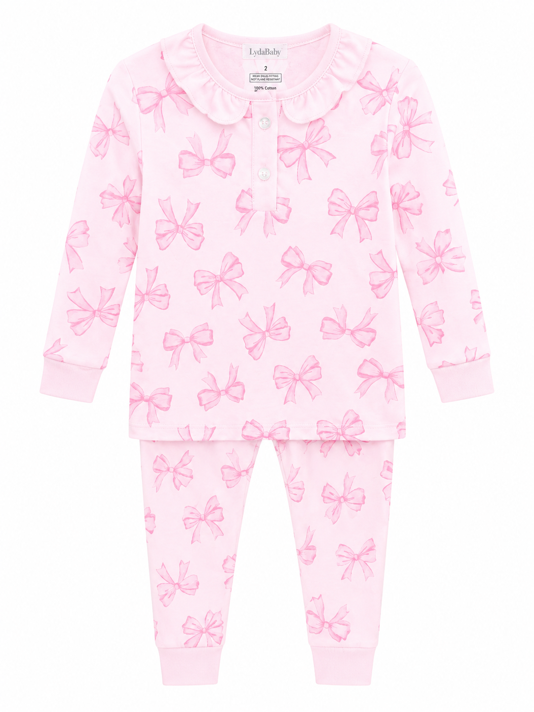 LYDA BABY PINK FANCIES 2 PIECES SET PQ17B06-7418PK AW26