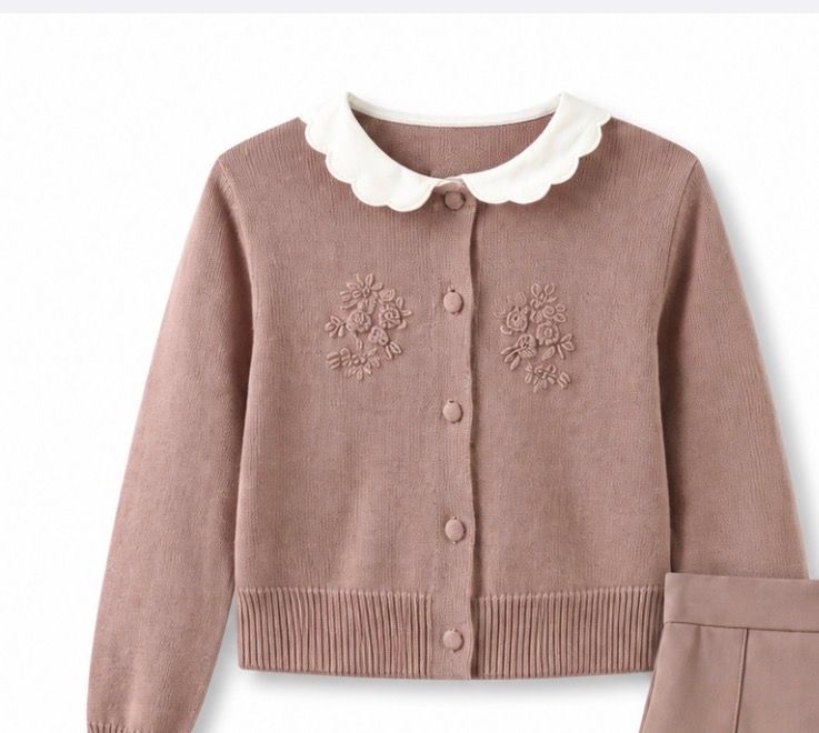 Petite Persona Peer Collared Cardigan C 27493 AW26