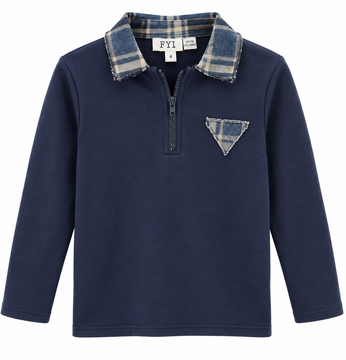FYI (Canvas) Boys Polo With V Insert AW26 WB6CP7439P