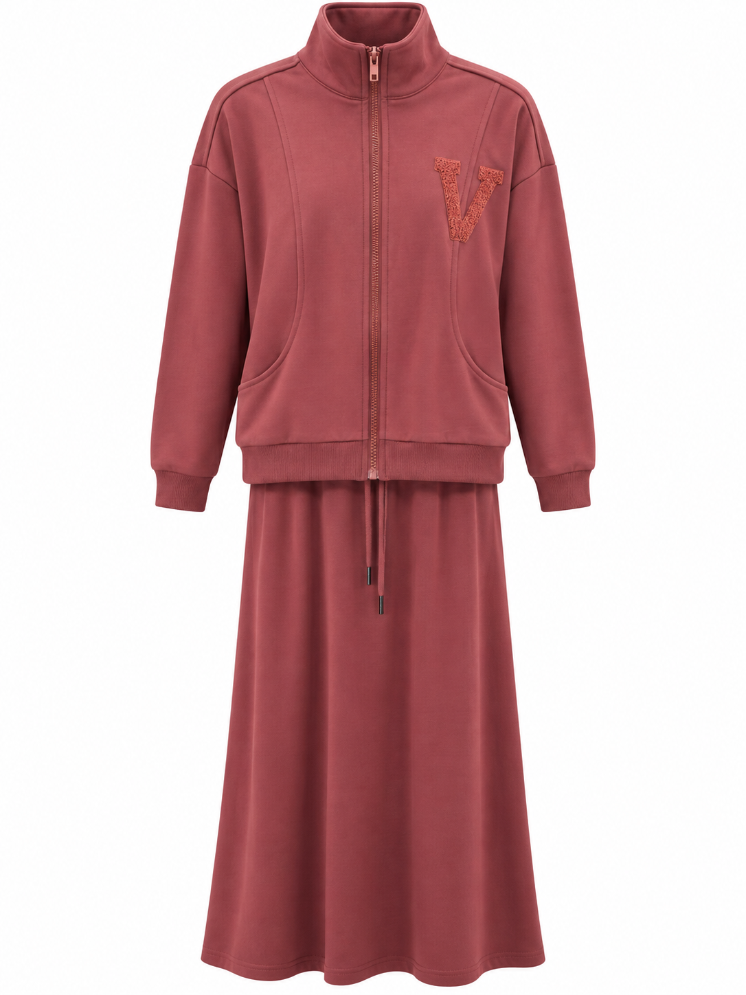 Vibe Kendall Collar Zip with skirt set C 29705 AW26
