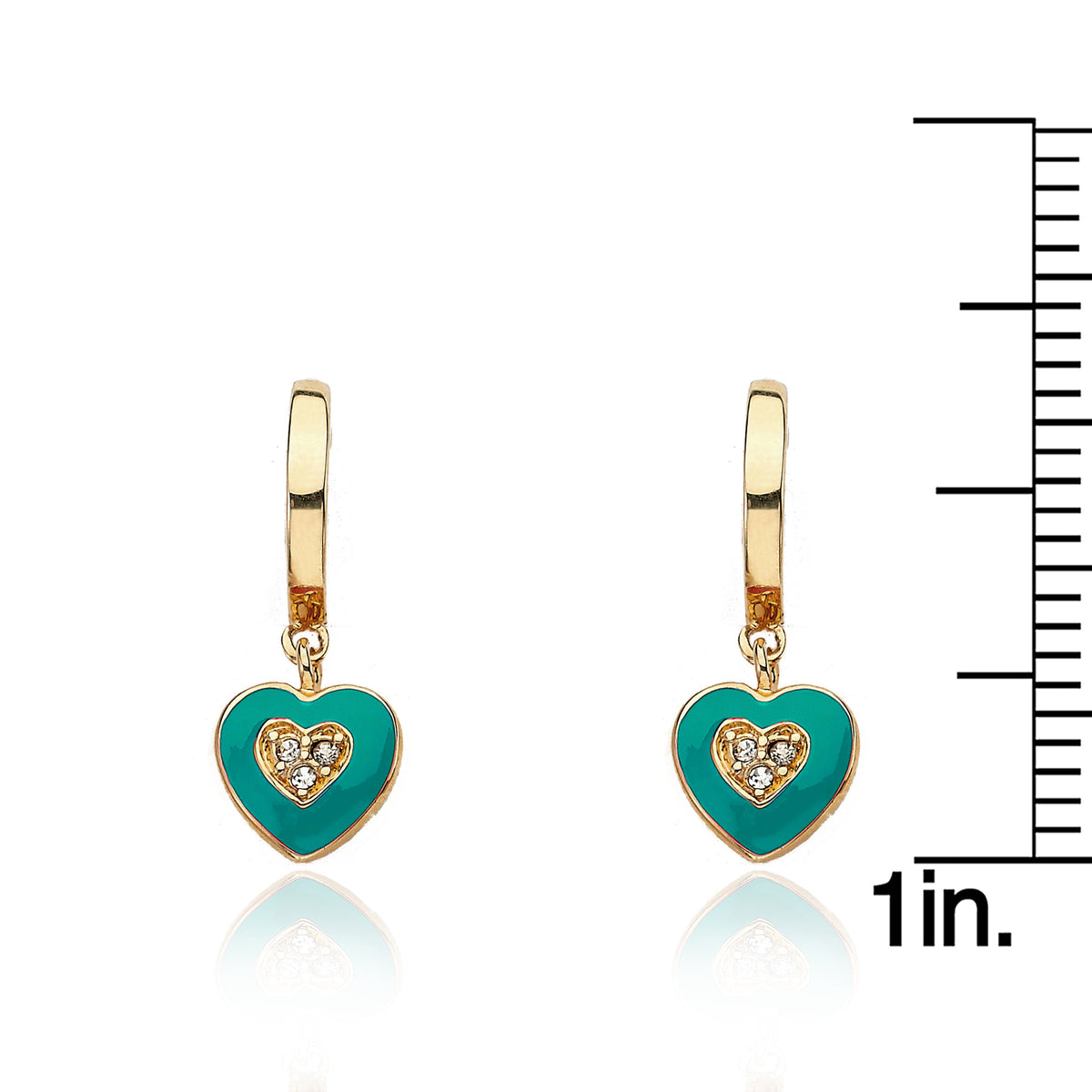 Heart Huggy Earring