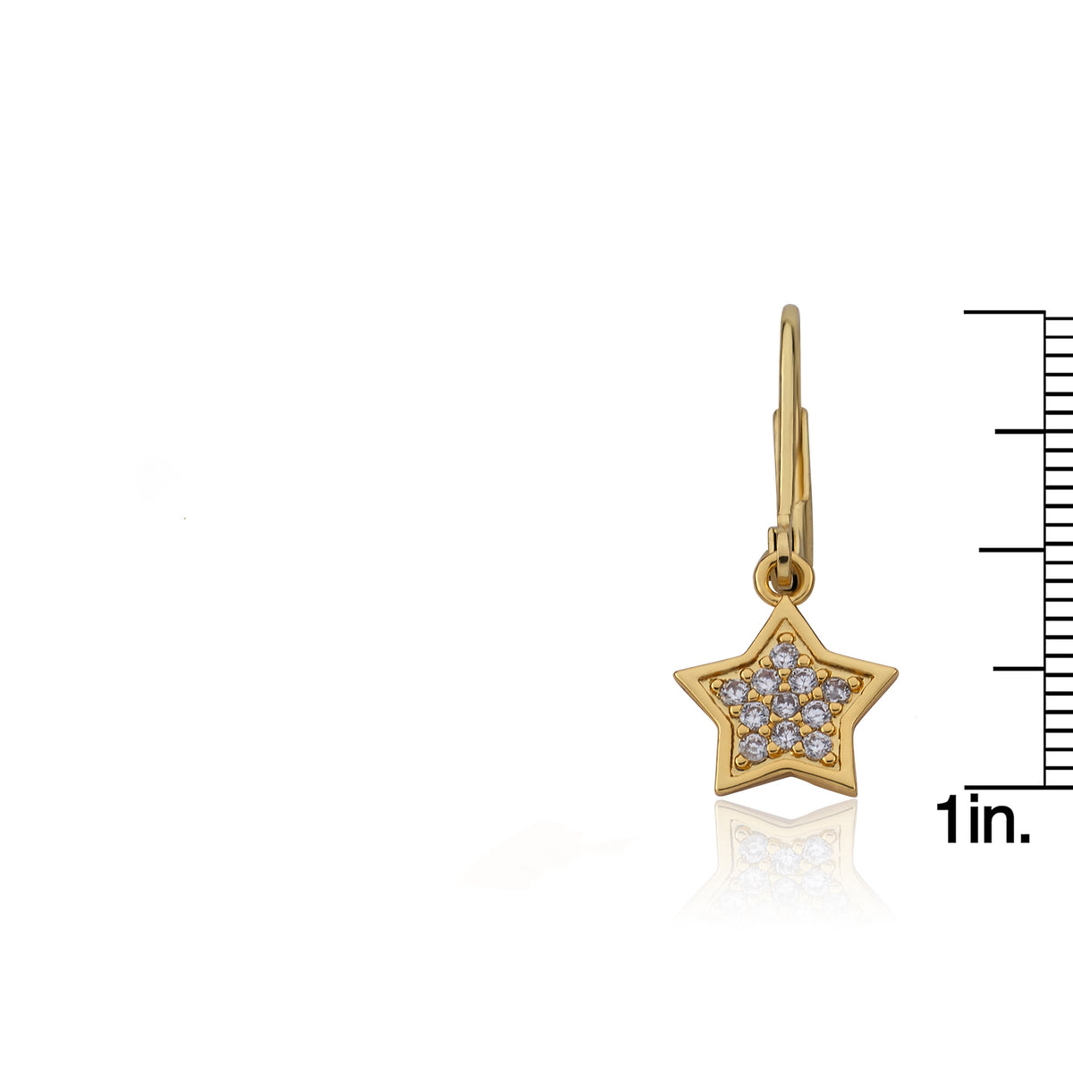 Star Dangle Earring
