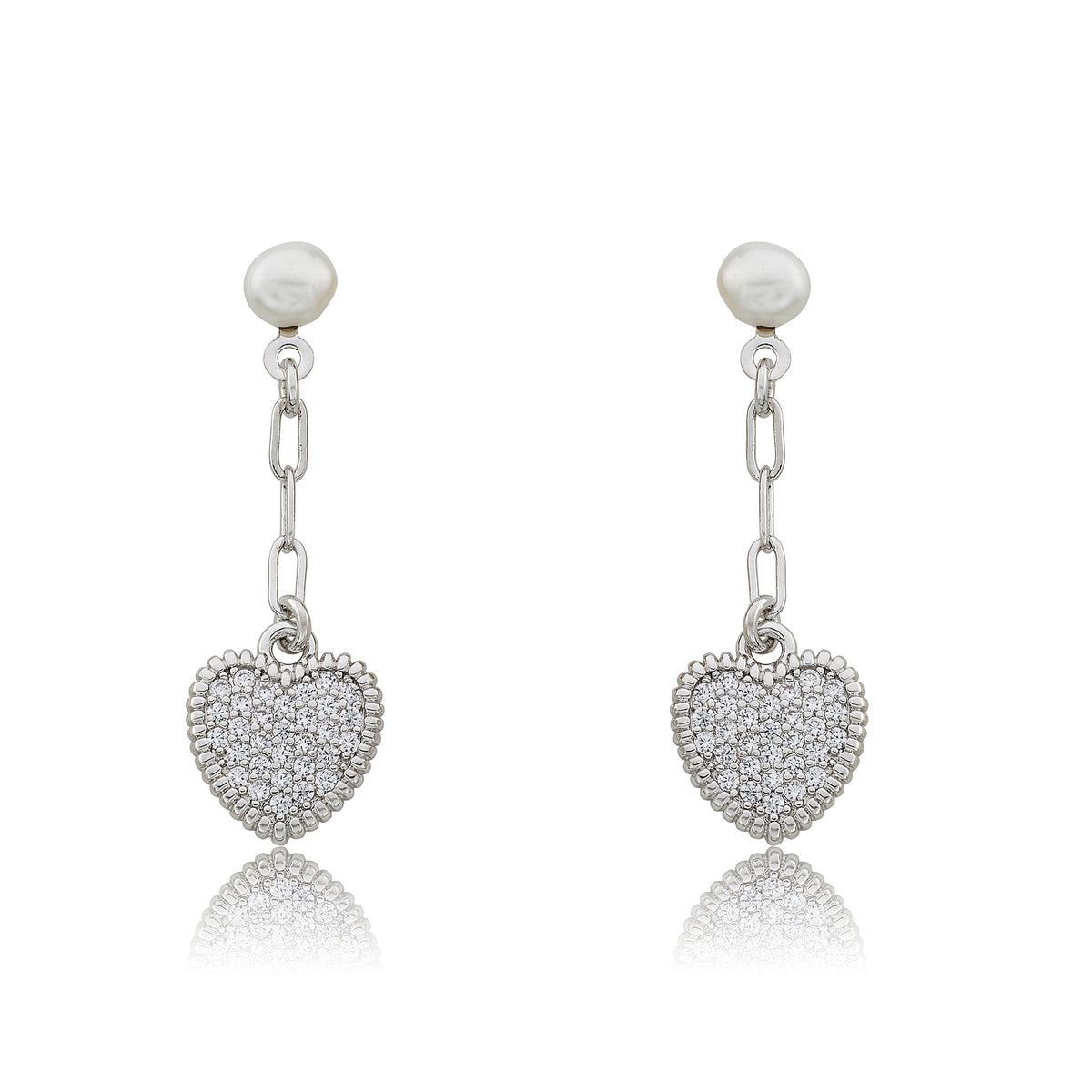 Heart Dangle Earring