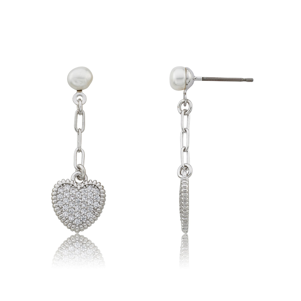 Heart Dangle Earring