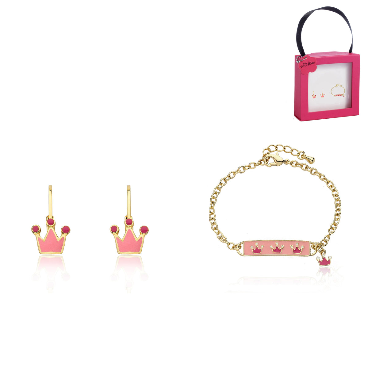 Crown Bar Bracelet