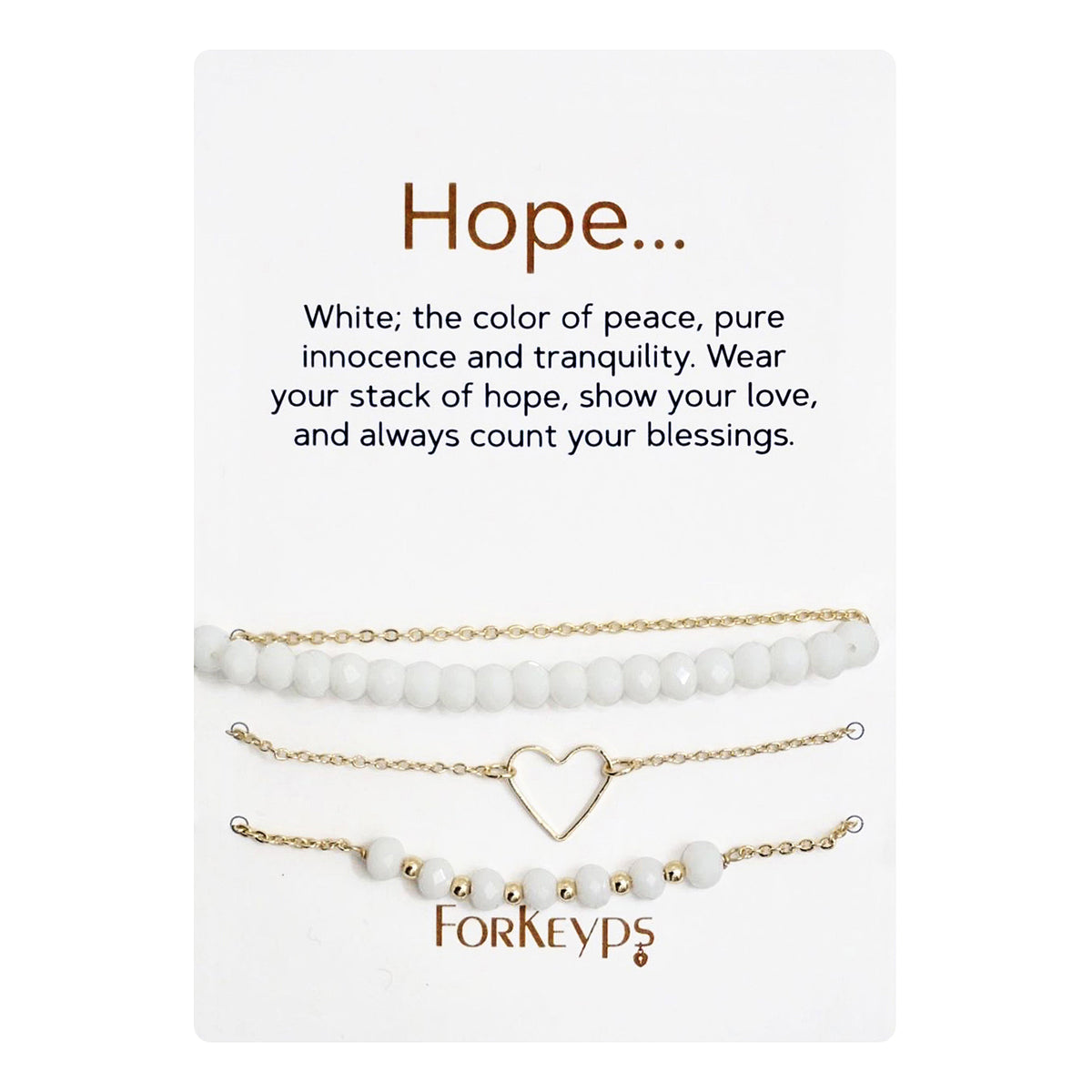 "Hope" Bracelets Gift Box Set