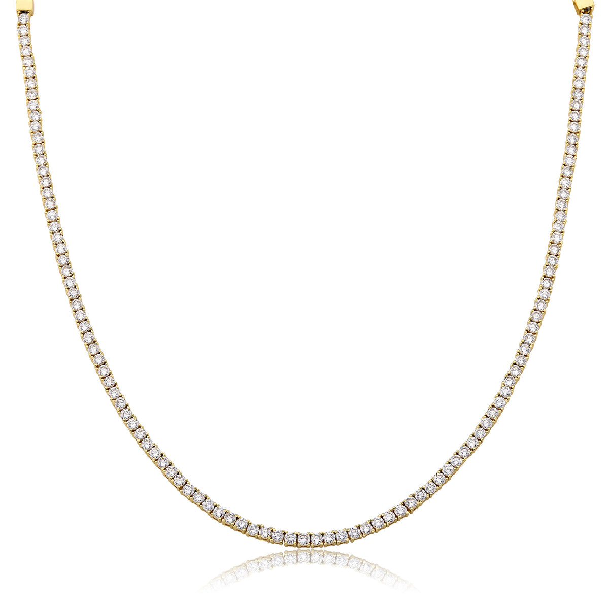 Riccova Radiance Cz Tennis Necklace