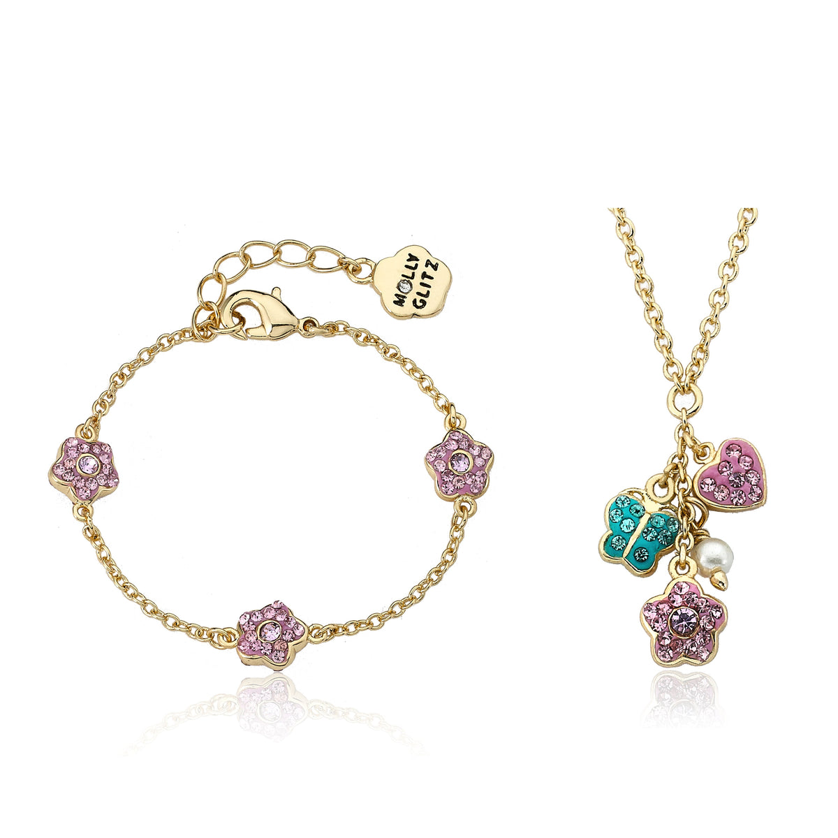 Crystal Flower Bracelet