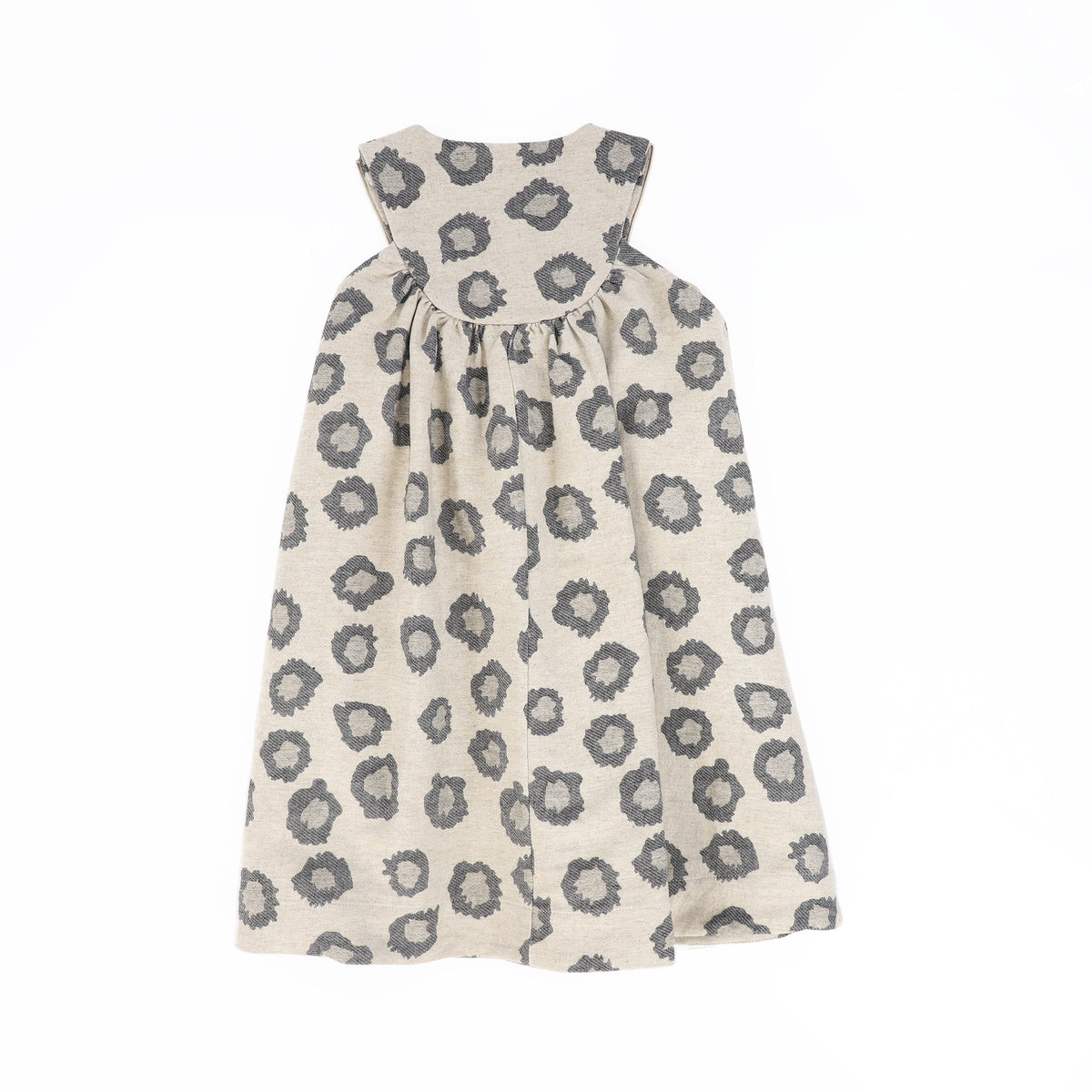 BAMBOO BEIGE LEOPARD PIPED JUMPER AW26 27774