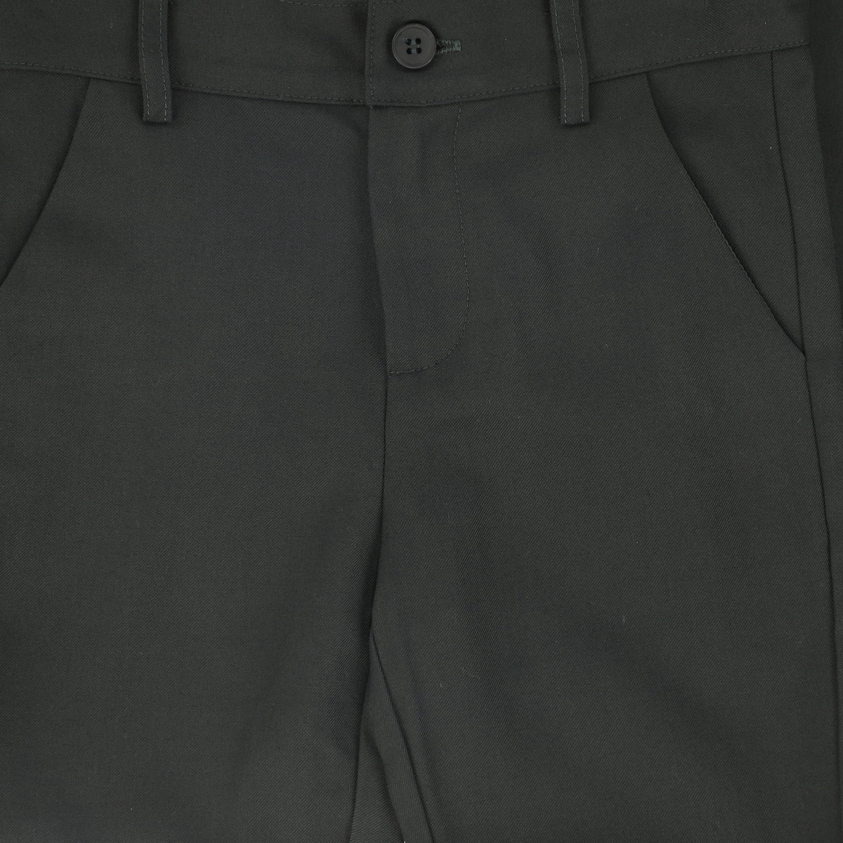 LE BOURDON OLIVE SOLID FITTED PANTS AW26 29610