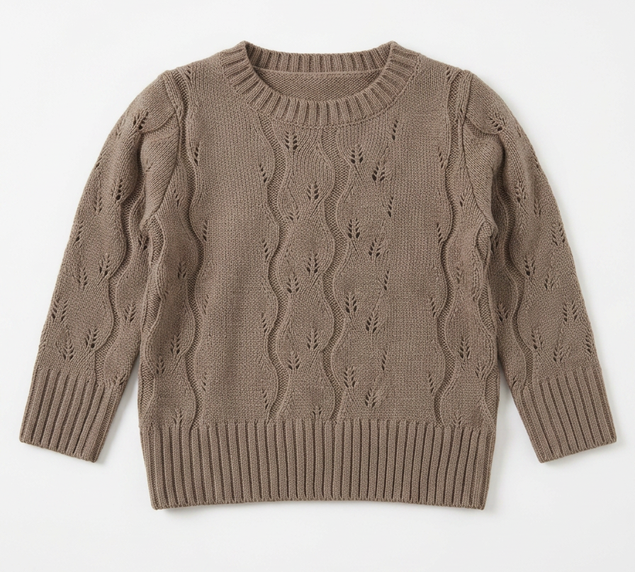 Space Grey Boys sweater AW26 WB6CY3109T