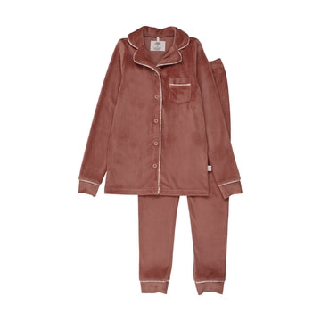 Pouf velour-grandpa-pj-pink AW26