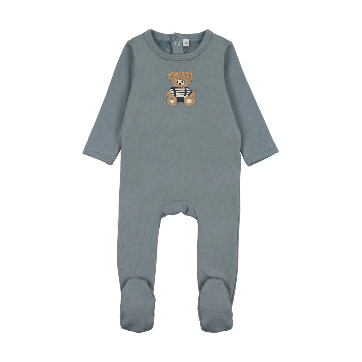 Bonjoy Sherpa Teddy Velour Footie BWLV26007F AW26