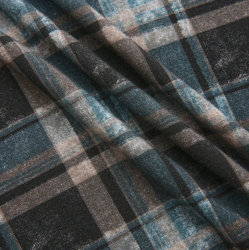Phil and Phoebe Delmar Plaid Mock Neck C 29725 AW26