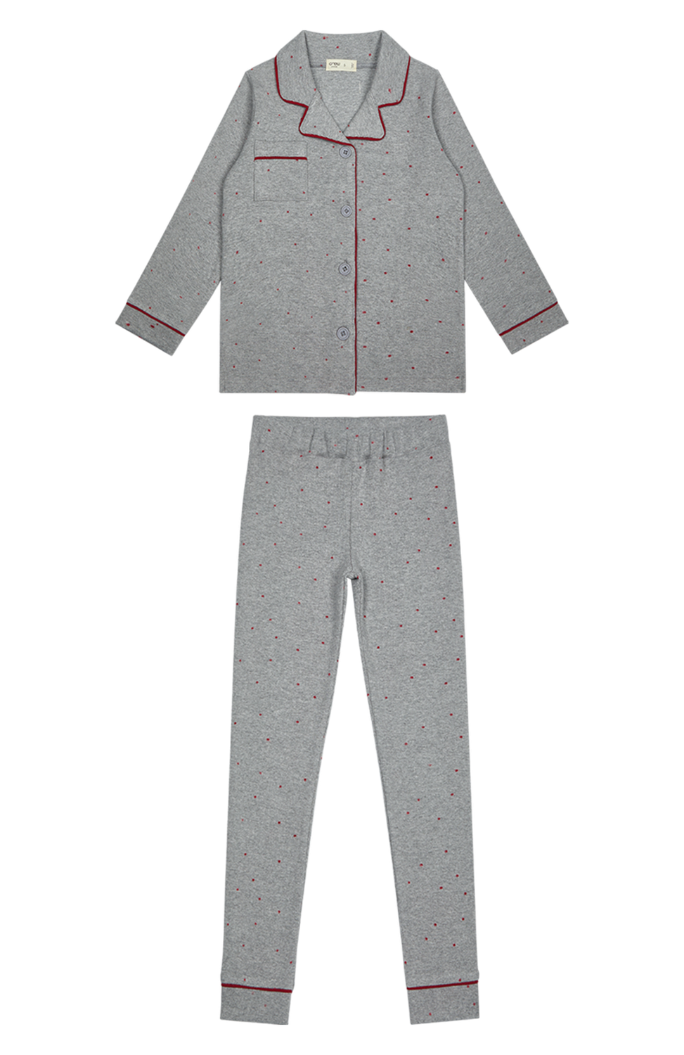Crew Kids Polka Dot Lounge Set SG3217 AW26
