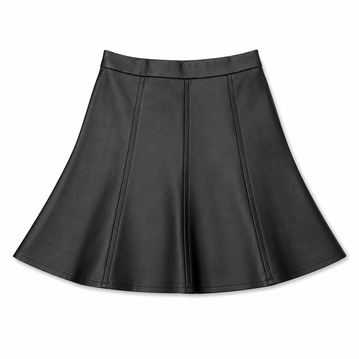 teela Leather Skirt 23-102A AW26