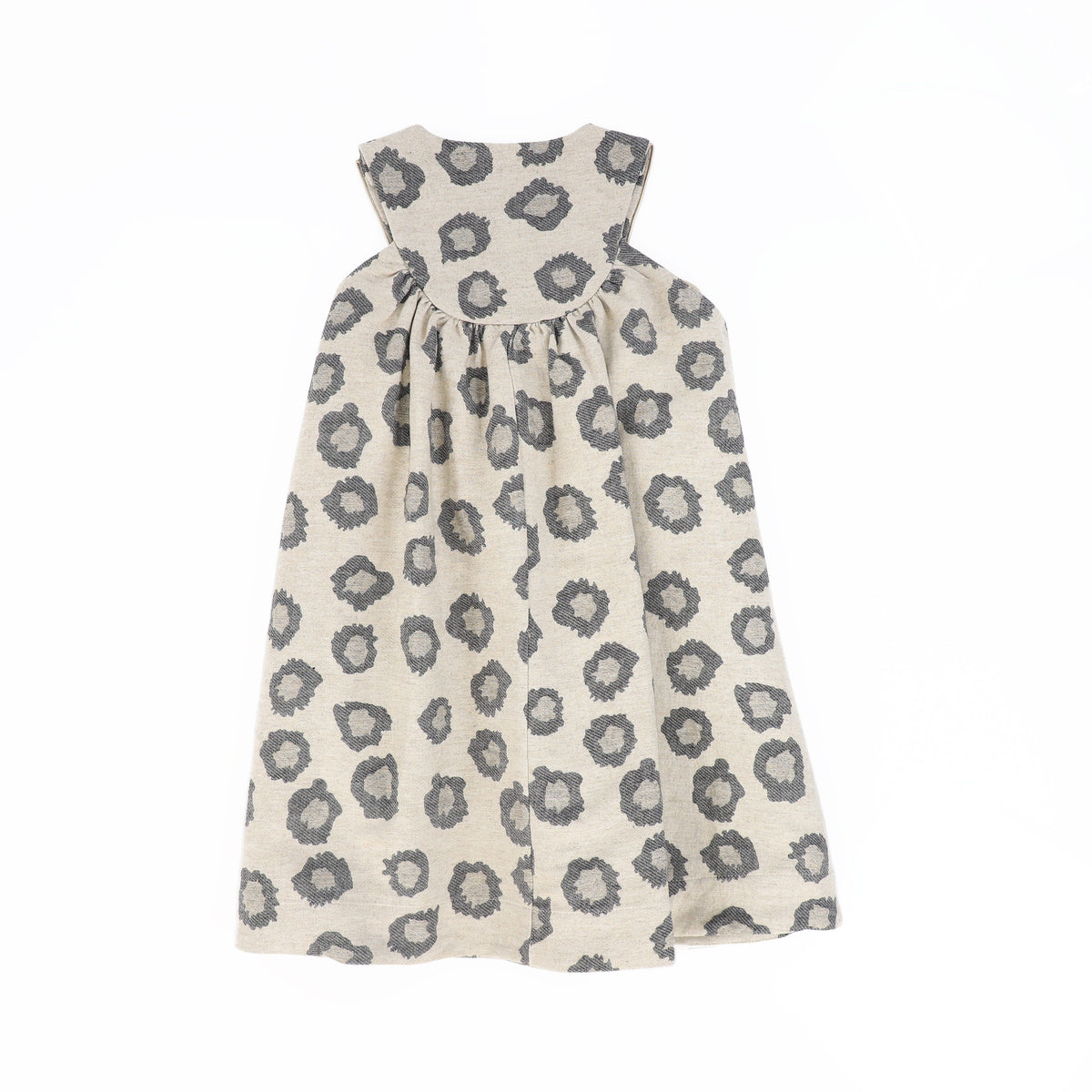 BAMBOO BEIGE LEOPARD PIPED JUMPER AW26 27774