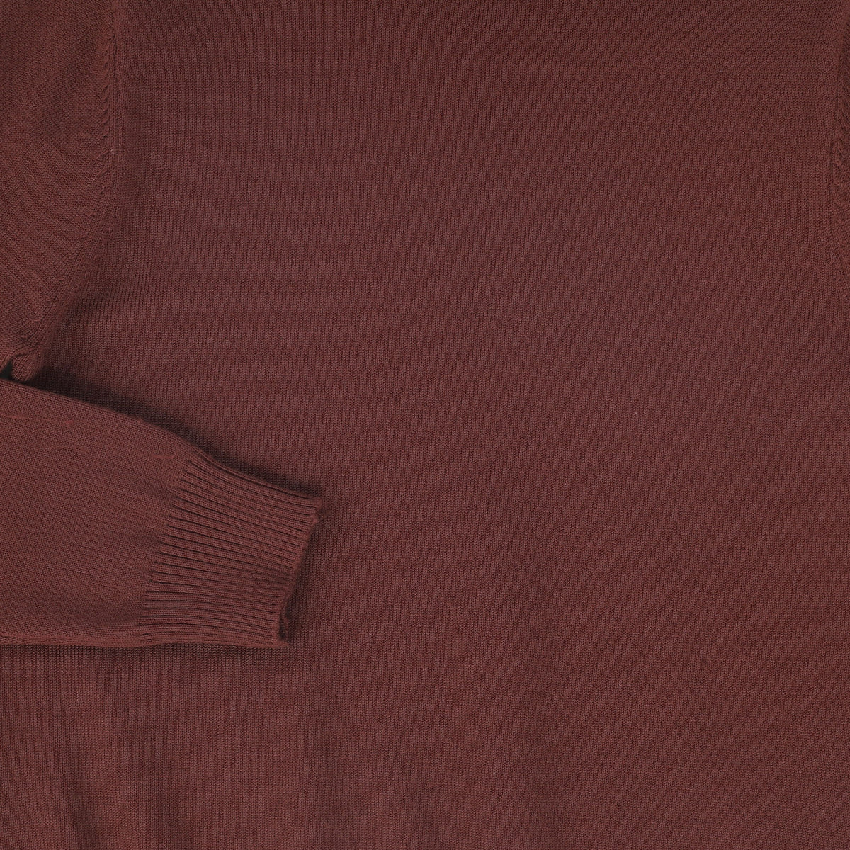 BACE BURGUNDY SOLID KNIT TURTLENECK AW26 29458