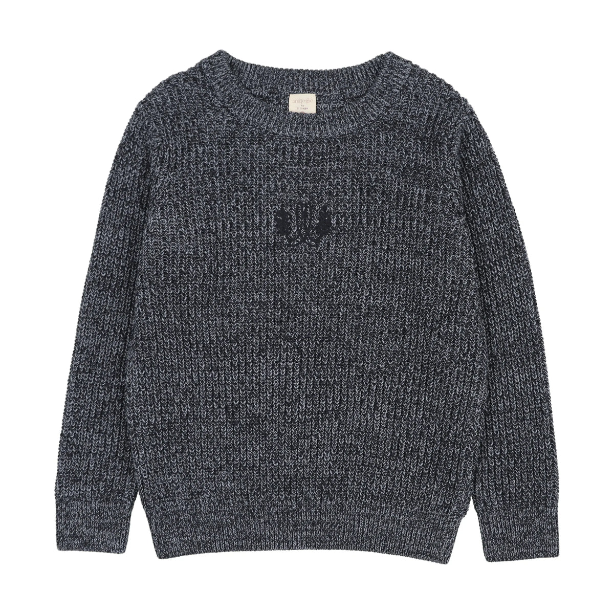 Lil Legs  MARLED BOYS CREW NECK -AF26T708-T AW26