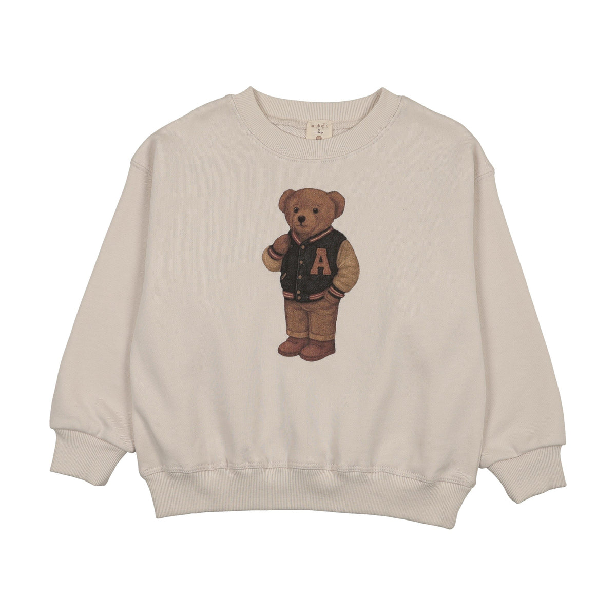 Lil Legs  VARSITY BEAR SWEATSHIRT- BOY AF26S548B-K AW26