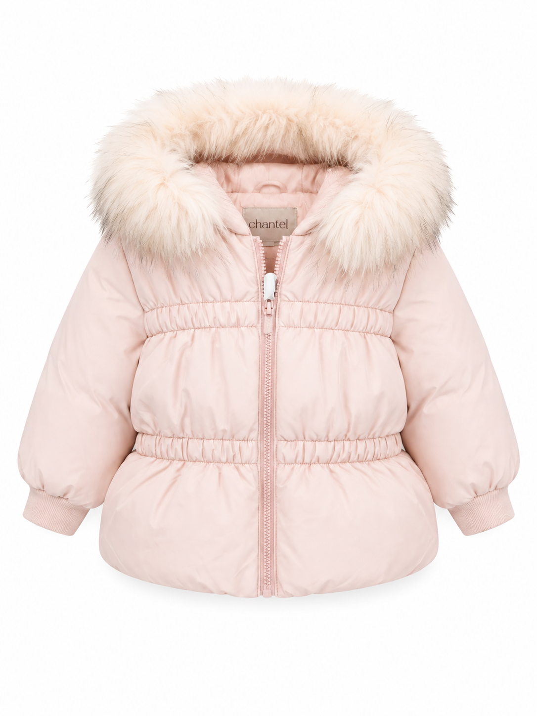 Mantel Gathered Baby Jacket and Matching Footmuff Jacket Only - F1372 AW26