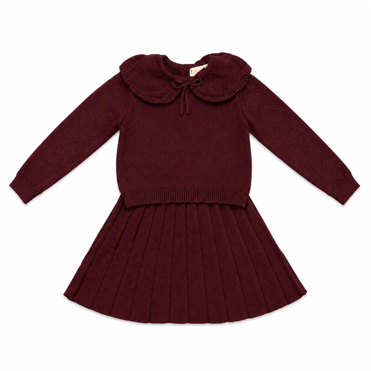 teela Ruffle Collar Set 23-185A AW26