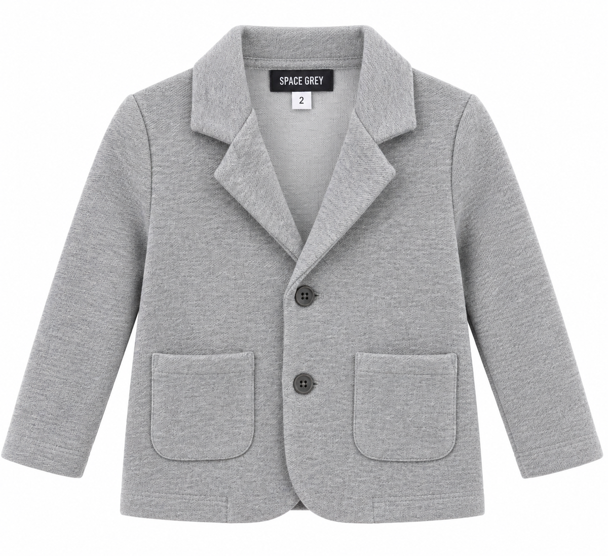 Space Grey Boys Wool Blazer AW26 WB6CY3109