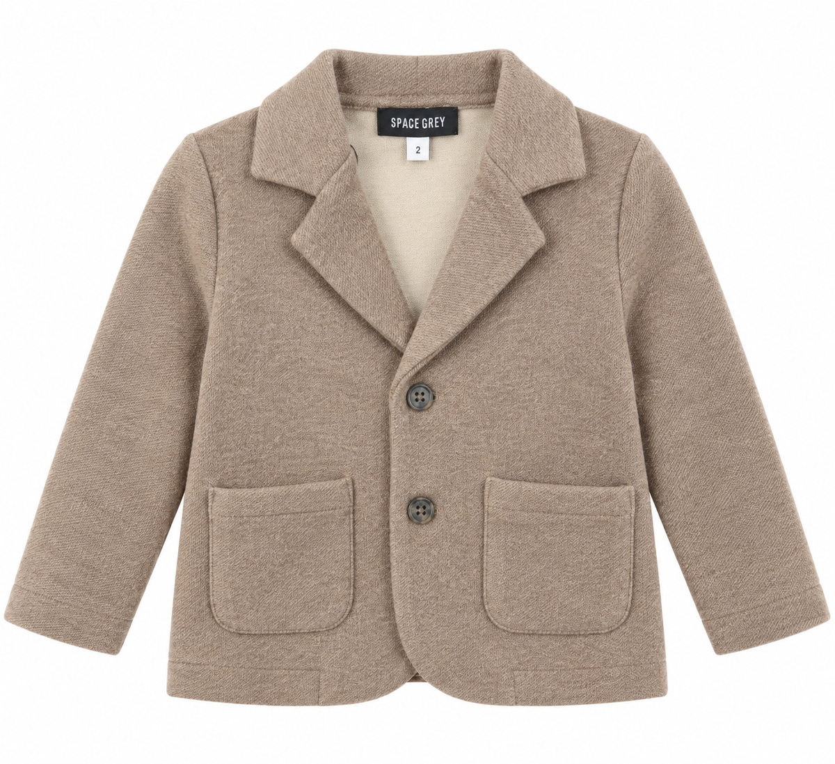 Space Grey Boys Wool Blazer AW26 WB6CY3109
