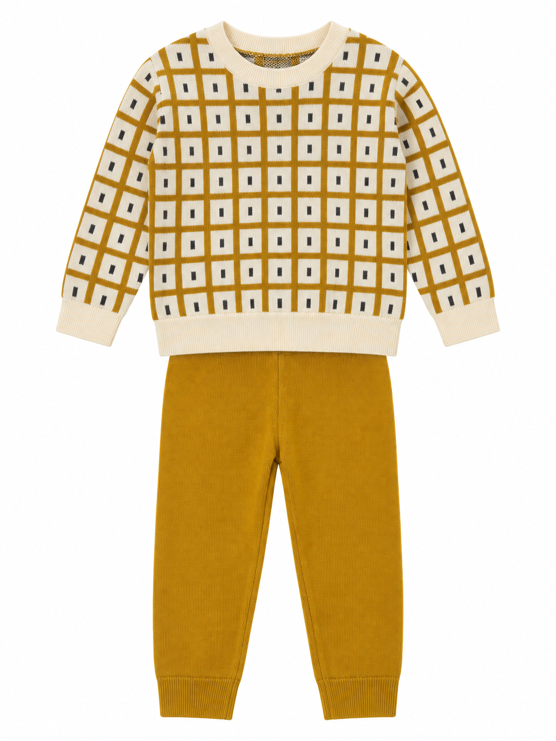klai Kids Mikey Intarsia Knit Set G3056 AW26