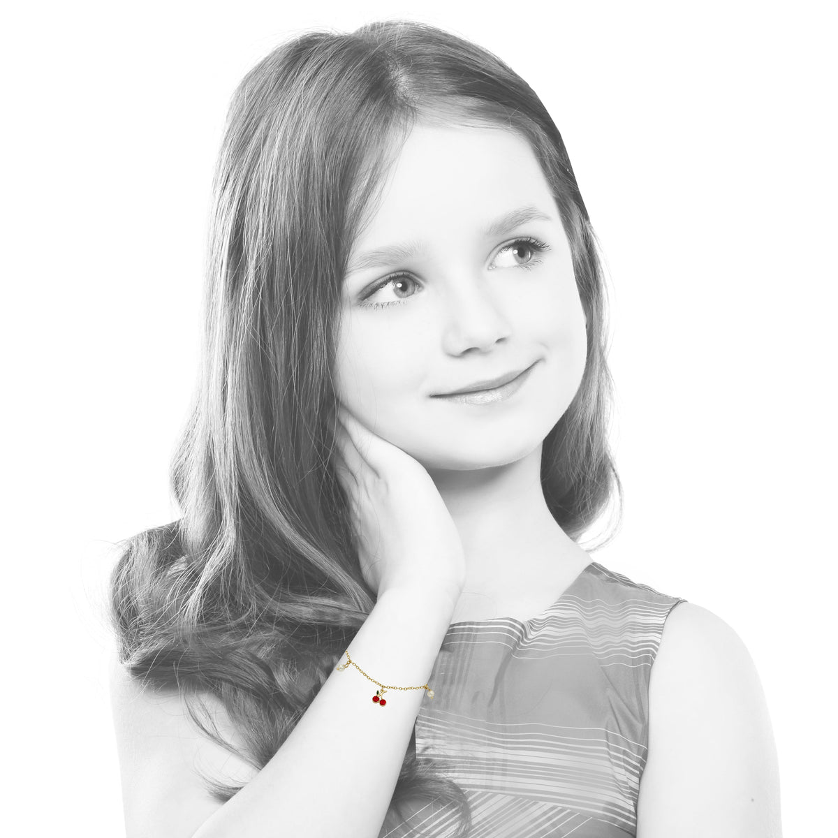 Cherry Charm Bracelet