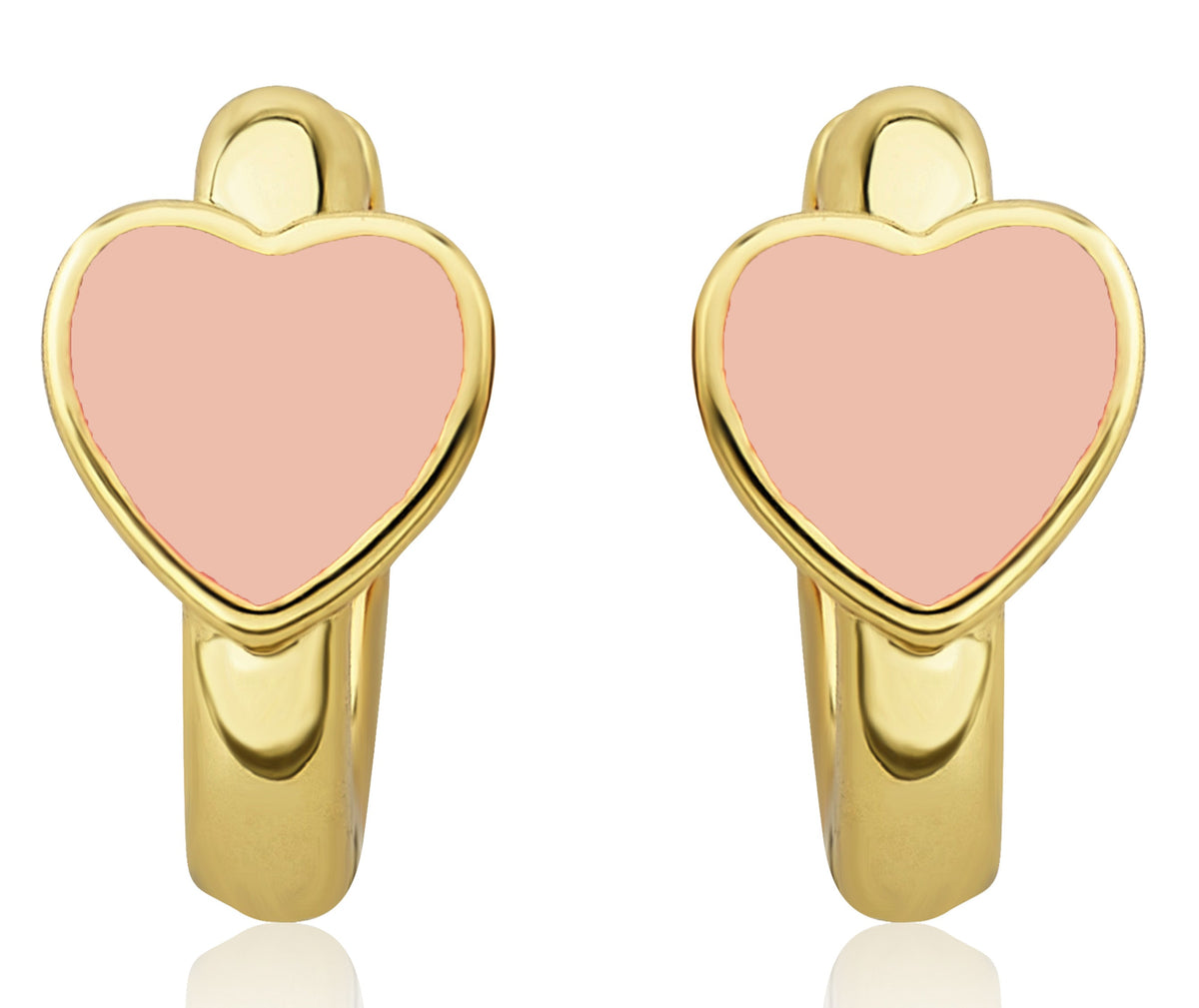 Heart Huggy Earring