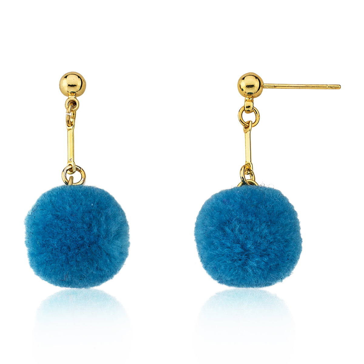 Mileez Pom Pom Dangle Earring