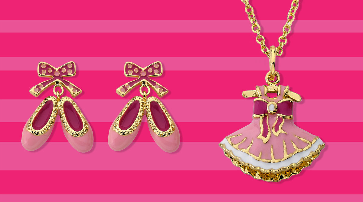 Ballerina Dress Pendant Necklace