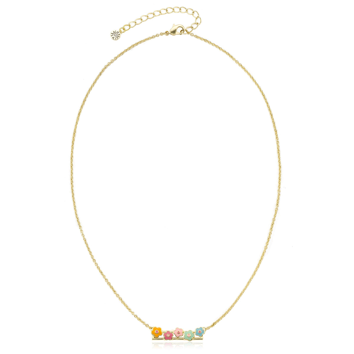 Flower Bar Necklace