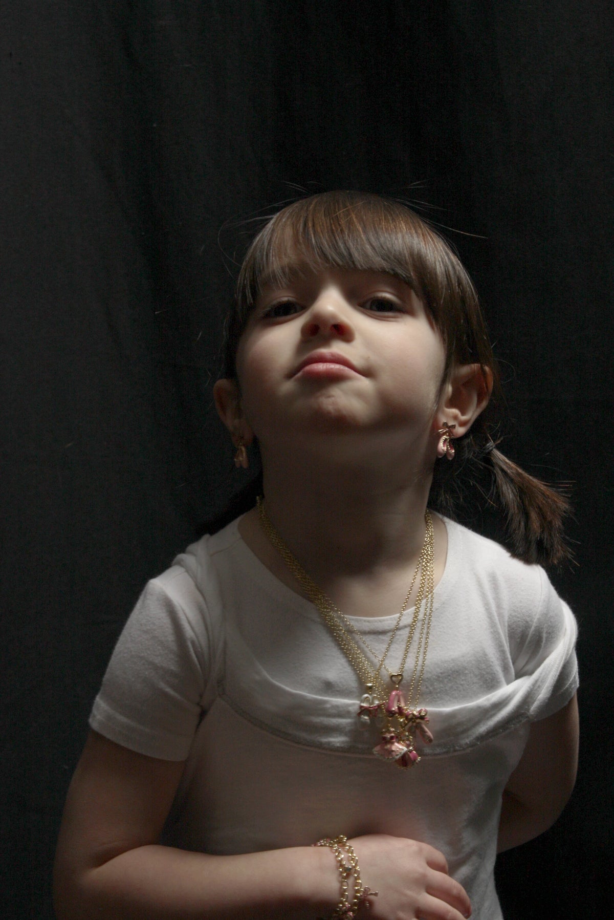 Ballerina Dress Pendant Necklace
